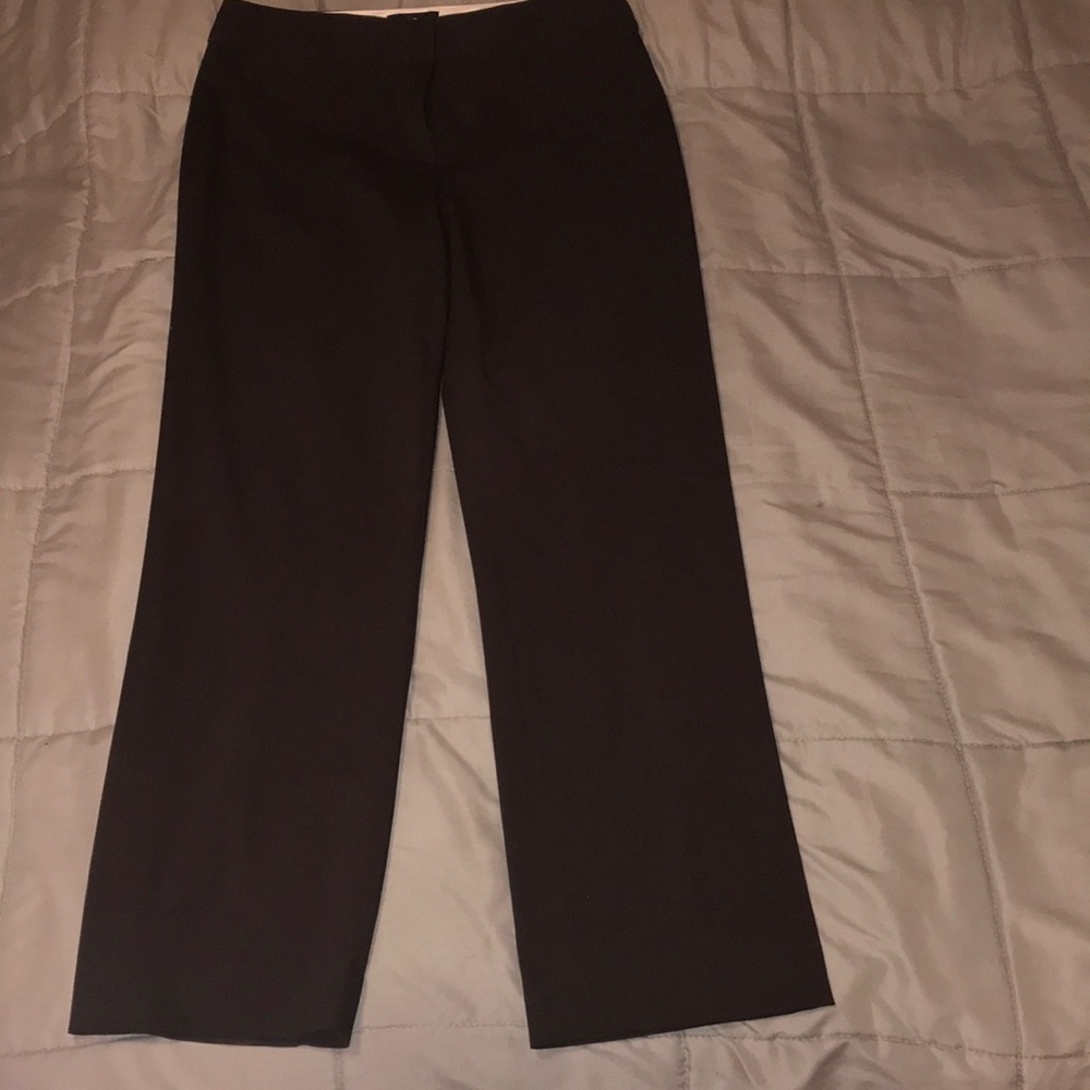 Liz Claiborne dark brown work pants